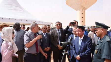 النعامة: زيارة وفد لشركتين صينيتين تحضيرا لتجسيد مشروع مصنع لمعالجة خام الحديد
