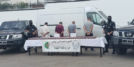 حجز 16275 كبسولة من المؤثرات العقلية ذات منشأ أجنبي بالبليدة