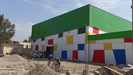 نحو استلام القاعة متعددة الرياضات بأولاد علال بسيدي موسى