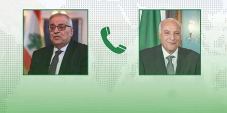 في اتصال هاتفي مع أحمد عطاف.. وزير الخارجية اللبناني يجدد شكر بلاده للرئيس تبون نظير وقوفه إلى جانبهم