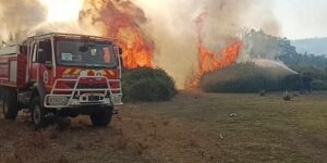 للوقوف على سير عمليات التدخل.. المدير العام للحماية المدنية يتحرك لاخماد النيران في تيزي وزو