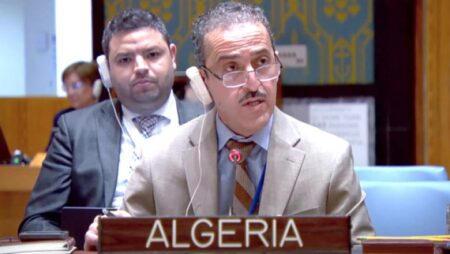 إصرار جزائري على الوقف الفوري والدائم لإطلاق النار في غزة.. الجزائر تدعو إلى خطوات عملية لإقامة الدولة الفلسطينية عاصمتها القدس