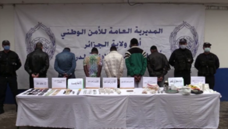 تفكيك شبكة إجرامية منظمة مختصة في الاتجار غير المشروع بالمخدرات بزرالدة