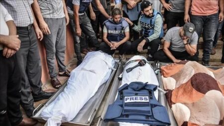 بعد ارتقاء الصحفي محمد أبو سعادة.. ارتفاع عدد الشهداء من الصحفيين بغزة إلى 166 منذ بداية حرب الإبادة
