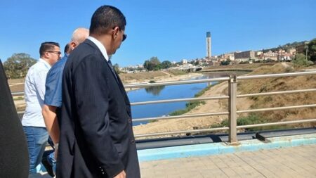  الوالي المنتدب يحذر من ارتفاع منسوب المياه بوادي الحراش