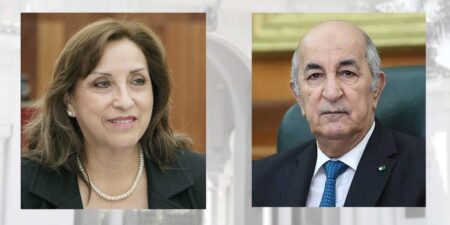 رئيسة البيرو تهنئ فوز الرئيس تبون في الانتخابات الرئاسية