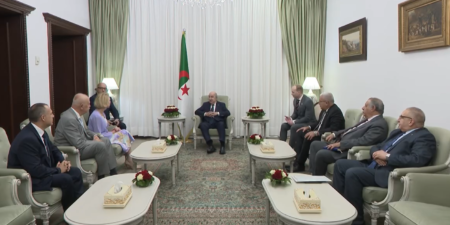 رئيس الجمهورية يستقبل رئيسة الجمعية الوطنية لسلوفينيا