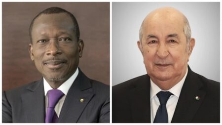 رئيس الجمهورية يتلقى التهاني من رئيس جمهورية البنين لانتخابه لولاية رئاسية ثانية