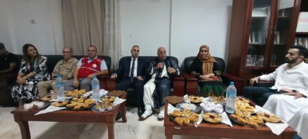 ربيقة يجدد تضامن الجزائر المطلق مع الشعب الفلسطيني