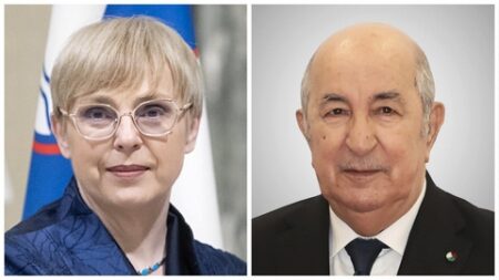 رئيس الجمهورية يتلقى التهاني من رئيسة جمهورية سلوفينيا بمناسبة إعادة انتخابه لعهدة جديدة