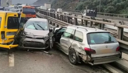 6 جــرحى في حــادث اصطدام تسلسلي بالبويرة
