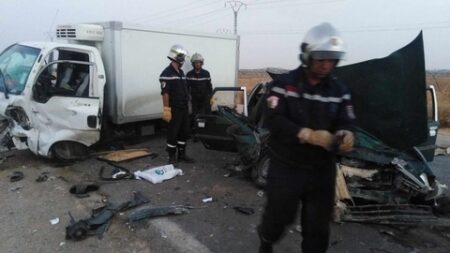 بسكرة: وفاة شخصين وإصابة 5 آخرين في حادث مرور ببلدية عين الناقة
