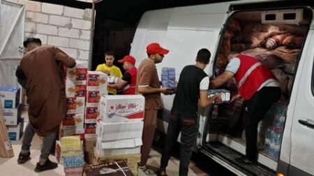 النعامة.. مساعدات لفائدة المتضررين من الفيضانات