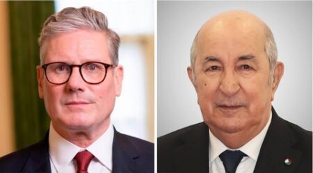 رئيس الجمهورية يتلقى التهاني من الوزير الأول البريطاني بمناسبة إعادة انتخابه لعهدة رئاسية جديدة