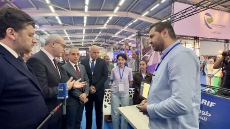 “كريم بيبي تريكي في زيارة الى معرض “EDUCTECK”