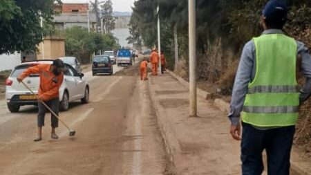 تكثيف التدخلات تحسبا لتسجيل سيول بأحياء براقي بفعل التقلبات الجوية