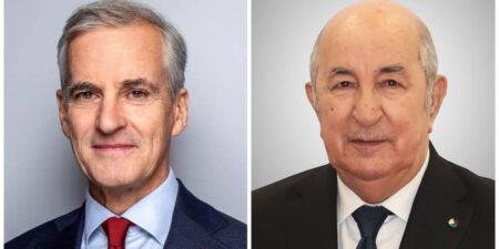 الوزير الأول النرويجي يهنئ فوز الرئيس تبون بالانتخابات