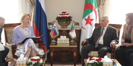 صالح قوجيل يستقبل رئيسة الجمعية الوطنية لجمهورية “لجمهورية سلوفينيا