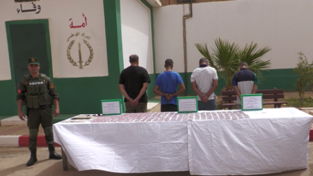 حجز أزيد من 3 آلاف قرص مهلوس وتوقيف 4 أشخاص بتيارت