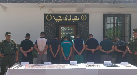 وضع حد لنشاط عصابة مختصة في ترويج المخدرات والأقراص المهلوسة بعين الدفلى