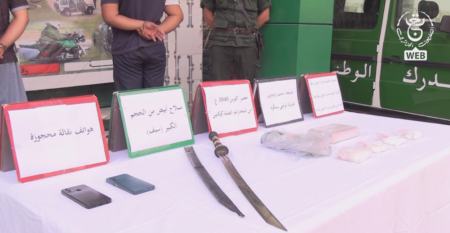 الدرك الوطني ببسكرة يحجز أكثر من 1كلغ من كوكايين ويوقيف شخصين مشتبه فيهما