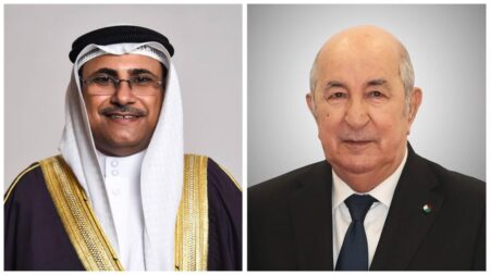 رئيس البرلمان العربي يهنئ رئيس الجمهورية