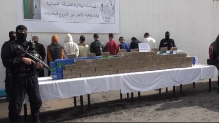 “شرطة البليدة تضبط أزيد من 2 قنطار من الكيف المعالج”