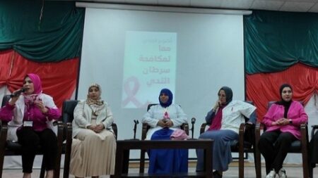 حملة تحسيسية وفحوصات مجانية بخنشلة للكشف عن سرطاني الثدي وعنق الرحم بخنشلة