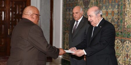 رئيس الجمهورية يتسلم أوراق اعتماد سفراء جدد