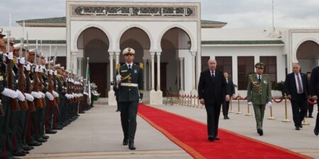 رئيس الجمهورية يغادر أرض الوطن متوجها إلى جمهورية مصر العربية