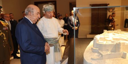 رئيس الجمهورية يزور المتحف الوطني لسلطنة عمان