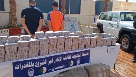 حجز قنطار “كيف” قادم من المغرب في تلمسان