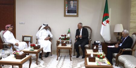 وزير المالية يستقبل المدير العام ورئيس مجلس إدارة صندوق النقد العربي
