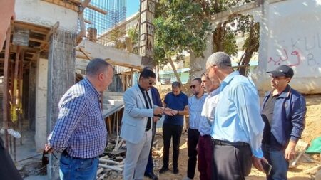 الوالي المنتدب  للحراش  يستعجل إتمام المشاريع التنموية