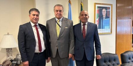 بن جامع يؤكد أن موقف الجزائر صامد للدفاع عن قواعد ومبادئ القانون الدولي