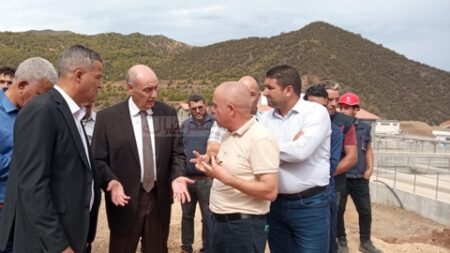 بنسبة 81 بالمائة.. تقدم كبير في أشغال مشروع تحويل مياه سد كاف الدير بتيبازة