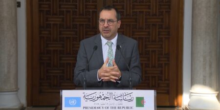 السفير المنسق الأممي المقيم يثمّن دور الجزائر في إحلال السلم عبر العالم