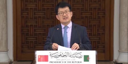 سفير الصين بالجزائر يشيد بمستوى التعاون بين البلدين