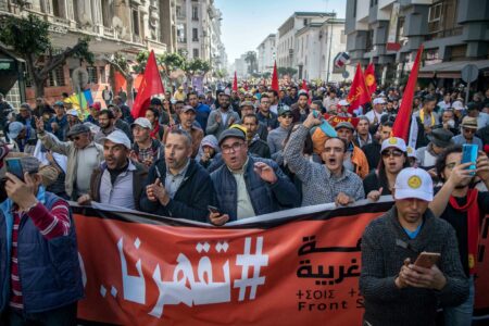 الغضب الشعبي يتصاعد.. عمال المغرب يواجهون حكومتهم في احتجاجات غير مسبوقة