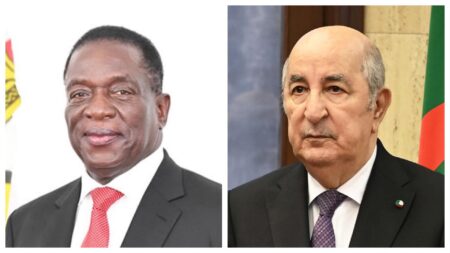 رئيس زيمبابوي يهنئ الرئيس تبون 