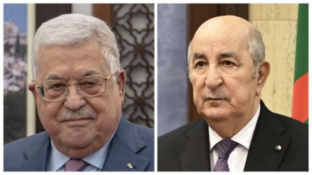 الذكرى الـ70 لاندلاع ثورة التحرير المجيدة : رئيس الجمهورية يتلقى تهانئ نظيره الفلسطيني