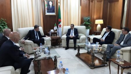 عرقاب يستقبل رئيس شركة “إنفاب” الأرجنتينية لمناقشة آفاق التعاون النووي بين البلدين