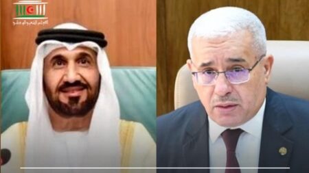 بوغالي يهنئ محمد اليماحي بمناسبة انتخابه رئيسًا للبرلمان العربي