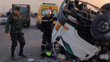 حوادث المرور : وفاة 12 شخصا وإصابة 267 آخرين خلال الـ 24 ساعة الأخيرة