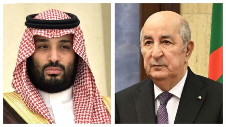 رئيس الجمهورية يتلقى تهانئ سمو ولي العهد السعودي بمناسبة الذكرى الـ70 لاندلاع ثورة التحرير المجيدة