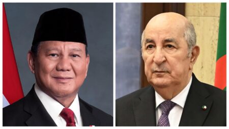 رئيس الجمهورية يتلقى تهاني نظيره الاندونيسي بمناسبة الذكرى الـ70 لاندلاع الثورة التحريرية