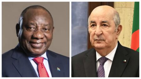 رئيس جنوب إفريقيا يؤكد رغبته في المضي قُدما لتعزيز وتدعيم أواصر الصداقة الممتازة بين البلدين