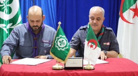 الجزائر – عالم عربي: توقيع اتفاقيات تعاون وتبادل بين المنظمات الكشفية