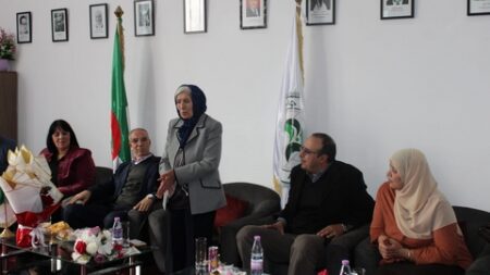 المجاهدة والمناضلة الجزائرية “جميلة بوباشا” في ضيافة جامعة الجزائر 2