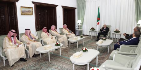 رئيس الجمهورية يستقبل وزير الداخلية للمملكة العربية السعودية